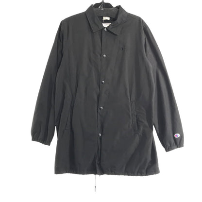 【中古品】【メンズ】 CHAMPION×MONKEY TIME チャンピオン×モンキータイム C8-G602 LONG COACH JACKET BLACK SIZE:M　 148-260802-ky-15-fuzh 万代Net店