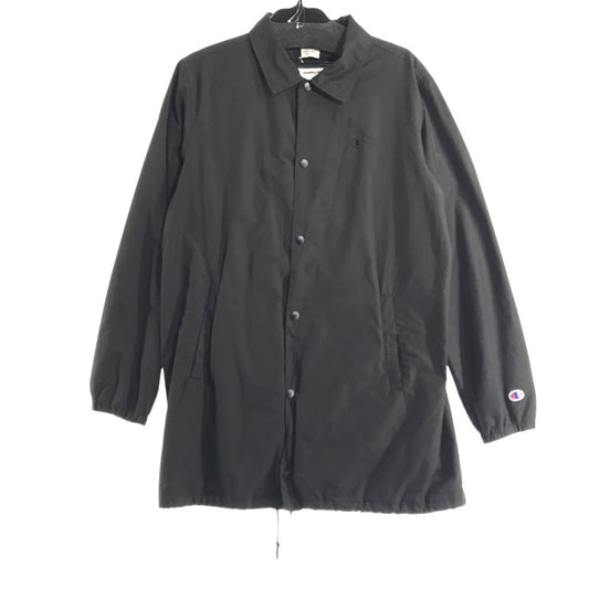 【中古品】【メンズ】 CHAMPION×MONKEY TIME チャンピオン×モンキータイム C8-G602 LONG COACH JACKET BLACK SIZE:M　 148-260802-ky-15-fuzh 万代Net店