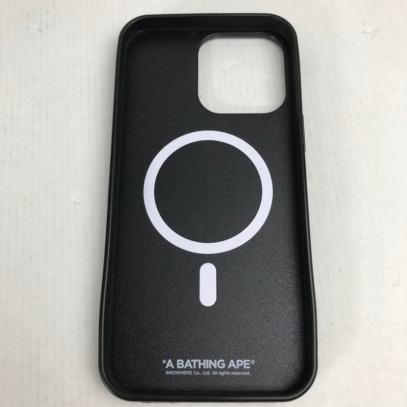【現状渡し品】 A BATHING APE スマホケース サイズ詳細不明 マグセーフ 101-251219-io-05-fuz 万代Net店