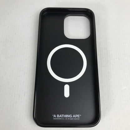 【現状渡し品】 A BATHING APE iPhohe 15 PRO MAX スマホケース マグセーフ 101-251219-io-06-fuz 万代Net店