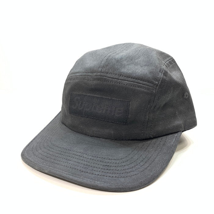 【中古美品】【レディース】 Supreme シュプリーム MM6 MAISON MARGIELA PAINTED CAMP CAP キャップ 帽子 149-251207-gm-11-fuz サイズ：58cm カラー：ブラック 万代Net店