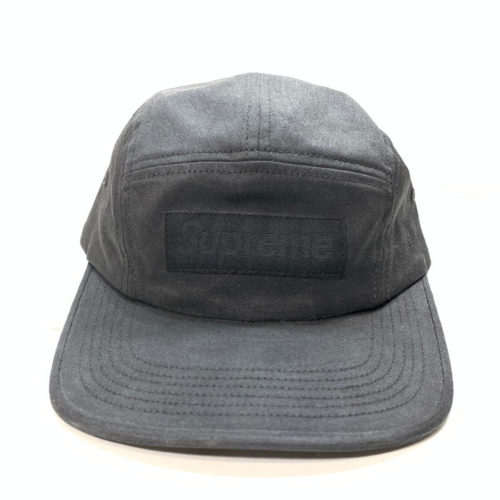 【中古美品】【レディース】 Supreme シュプリーム MM6 MAISON MARGIELA PAINTED CAMP CAP キャップ 帽子 149-251207-gm-11-fuz サイズ：58cm カラー：ブラック 万代Net店