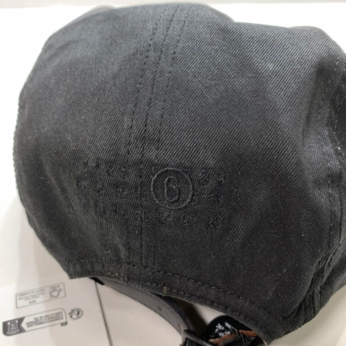 【中古美品】【レディース】 Supreme シュプリーム MM6 MAISON MARGIELA PAINTED CAMP CAP キャップ 帽子 149-251207-gm-11-fuz サイズ：58cm カラー：ブラック 万代Net店