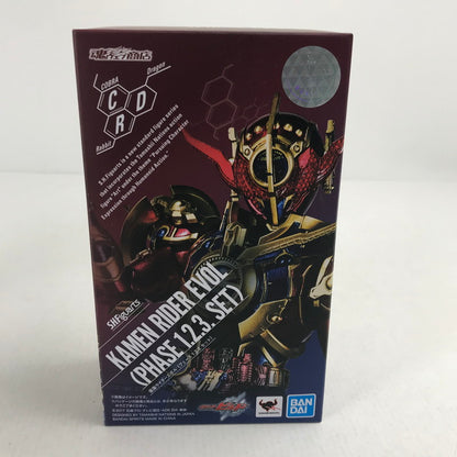 【中古品】 完備品 S.H.Figuarts エス・エイチ・フィギュアーツ 仮面ライダーエボル フェーズ1.2.3.セット 042-260215-ks-78-fuzh 万代Net店
