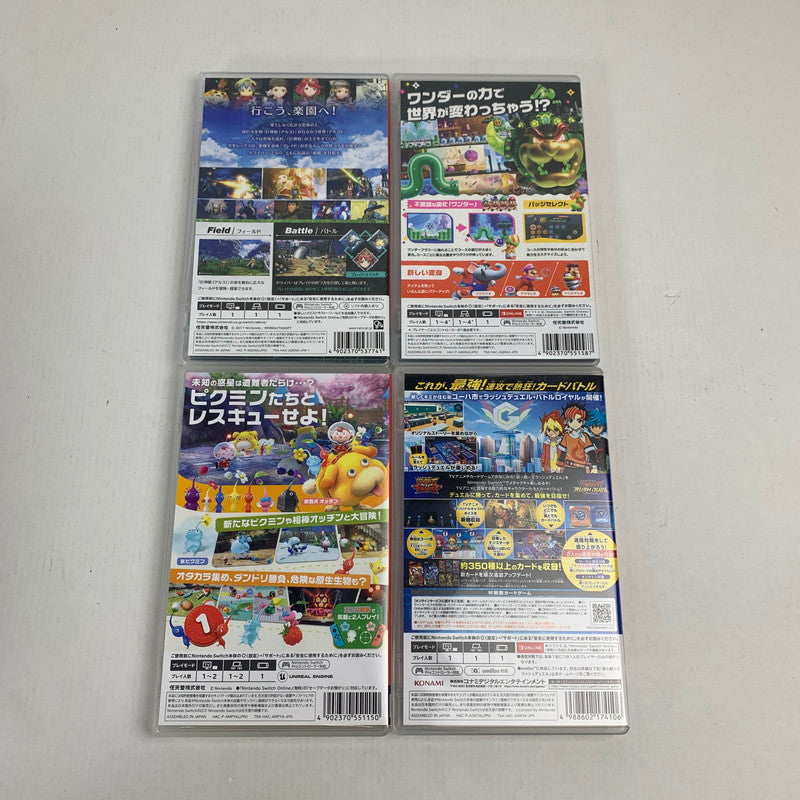 【中古品】 Nintendo Switch ニンテンドー スイッチ ソフト 5本 まとめ セット ピクミン スーパーマリオ など 023-251205-mh-02-fuz 万代Net店