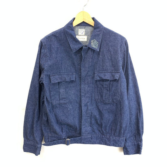 【中古品】【メンズ】 OR SLOW FENNICA DENIM BATTLEDRESS JACKET デニム バトルドレスジャケット ブランド 古着 140-251206-gm-32-fuz サイズ：1 カラー：インディゴ 万代Net店