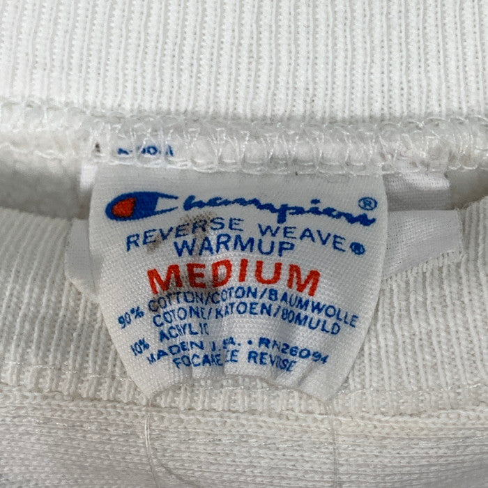 【中古品】【メンズ】 Champion チャンピオン トリコタグ SWEATSHIRT スウェット ブランド 古着 145-260110-gm-12-fuz サイズ：M カラー：ホワイト 万代Net店