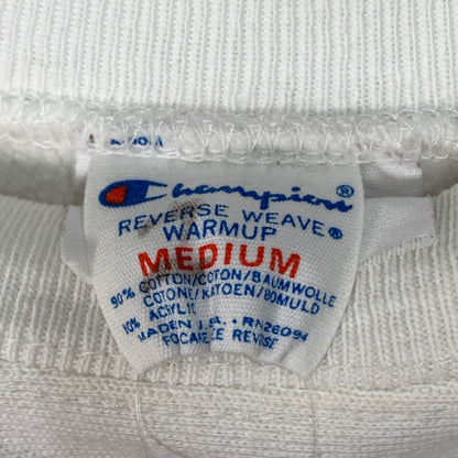 【中古品】【メンズ】 Champion チャンピオン トリコタグ SWEATSHIRT スウェット ブランド 古着 145-260110-gm-12-fuz サイズ：M カラー：ホワイト 万代Net店
