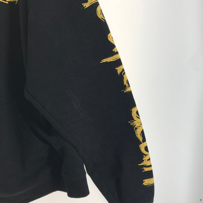 【中古品】【メンズ】 VETEMENTS ヴェトモン UE52TR470G WORLD TOUR HOODIE ワールドツアー フーディー パーカー ロゴ プリント カラーBLACK SIZE:M 141-260716-ky-01-fuz 万代Net店