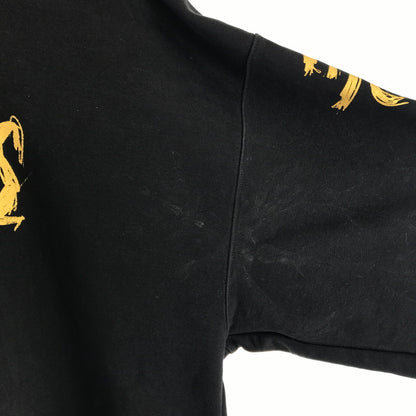 【中古品】【メンズ】 VETEMENTS ヴェトモン UE52TR470G WORLD TOUR HOODIE ワールドツアー フーディー パーカー ロゴ プリント カラーBLACK SIZE:M 141-260716-ky-01-fuz 万代Net店