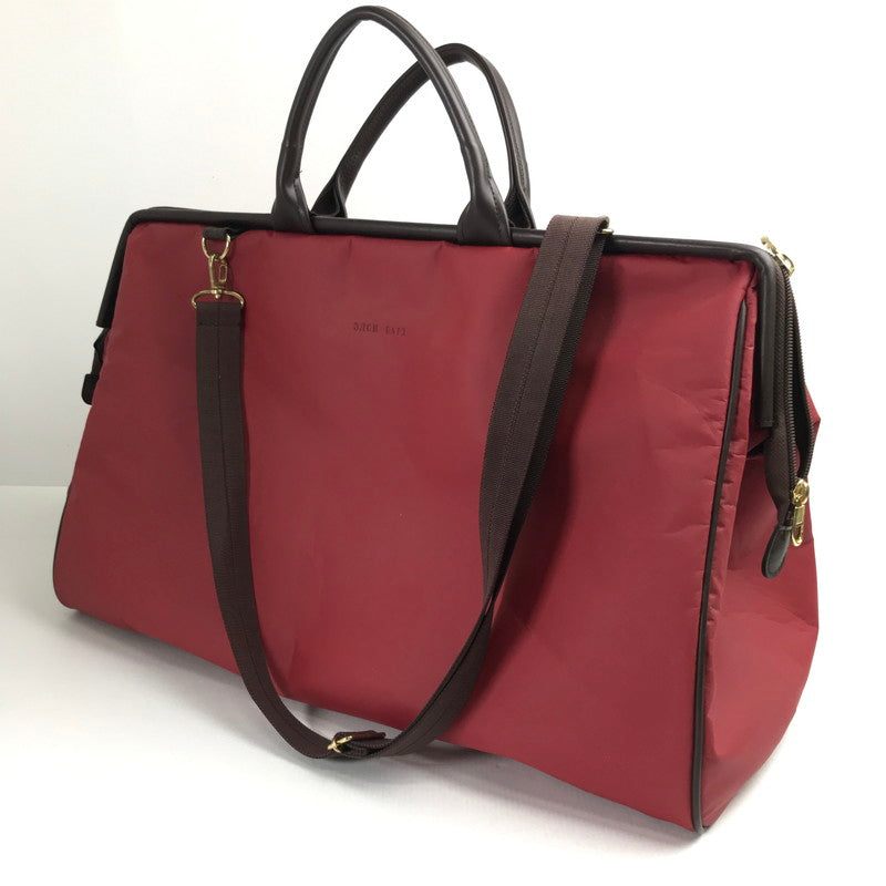 【中古品】【レディース】 USED バッグ レッド 2WAY ※汚れ・シワ有 カバン ショルダー ボストン 188-260711-io-67-fuzh 万代Net店
