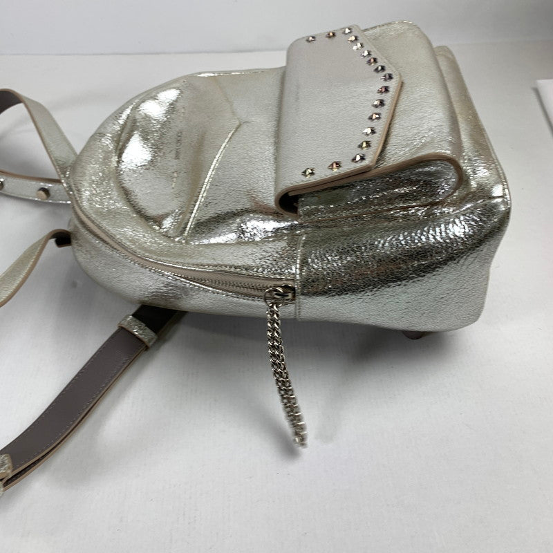 【中古品】【レディース】 JIMMY CHOO スタースタッズ バックパック カバン ジミーチュウ 180-251211-st-20-fuz カラー：シルバー 万代Net店