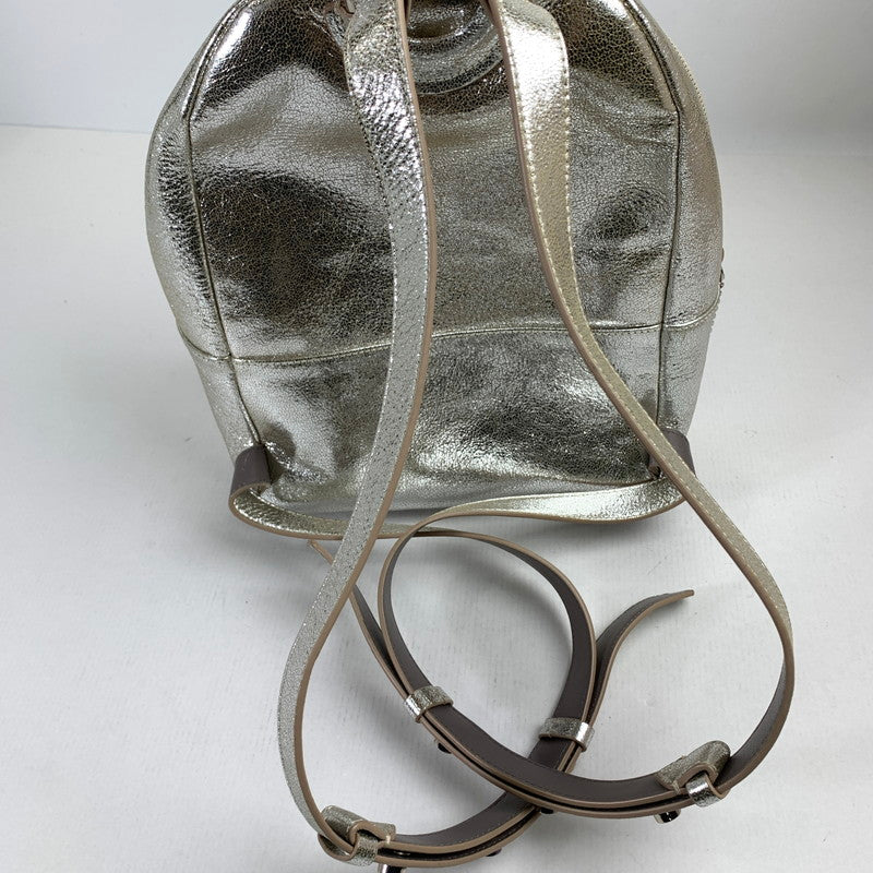 【中古品】【レディース】 JIMMY CHOO スタースタッズ バックパック カバン ジミーチュウ 180-251211-st-20-fuz カラー：シルバー 万代Net店