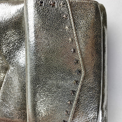 【中古品】【レディース】 JIMMY CHOO スタースタッズ バックパック カバン ジミーチュウ 180-251211-st-20-fuz カラー：シルバー 万代Net店