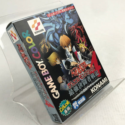 【中古品】 GBC 遊戯王デュエルモンスターズ4 最強決闘者戦記 海馬デッキ ゲームボーイカラー レトロゲーム ※付属品欠品・取説・箱傷みあり 動作確認済 023-260731-io-10-fuzh 万代Net店