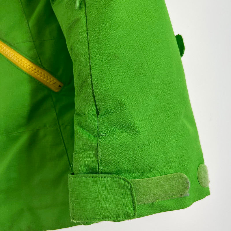 【中古品】【レディース】 DESCENTE デサント ウェア スノーウェア スキー スノボ 上下セット ※汚れ・全体的に使用感あり 127-261022-io-08-fuz サイズ：11 カラー：グリーン 万代Net店