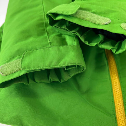 【中古品】【レディース】 DESCENTE デサント ウェア スノーウェア スキー スノボ 上下セット ※汚れ・全体的に使用感あり 127-261022-io-08-fuz サイズ：11 カラー：グリーン 万代Net店
