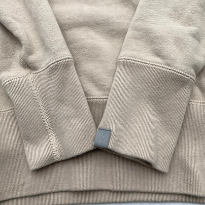 【中古品】【メンズ】 LOOPWHEELER×LOWERCACE ループウィラー ローワーケース COTTON SWEATSHIRT コットン スウェットシャツ トレーナー BEIGE SIZE:M ※小さな汚れあり 140-260815-io-04-fuzh カラー：ベージュ 万代Net店