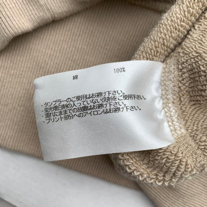 【中古品】【メンズ】 LOOPWHEELER×LOWERCACE ループウィラー ローワーケース COTTON SWEATSHIRT コットン スウェットシャツ トレーナー BEIGE SIZE:M ※小さな汚れあり 140-260815-io-04-fuzh カラー：ベージュ 万代Net店