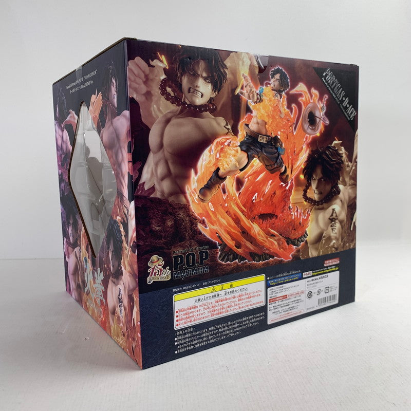 【中古品】 未開封 P.O.P ONE PEACE ワンピース “NEO-MAXIMUM” ポートガス・D・エース 15th LIMITED Ver. フィギュア おもちゃ 047-260225-mh-12-fuz 万代Net店