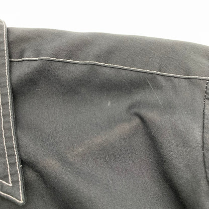 【中古品】【メンズ】 長袖シャツ シンプル ベーシック Tapered Fit BLACK SIZE:M ※汚れあり 145-260912-io-21-fuzh カラー：ブラック 万代Net店