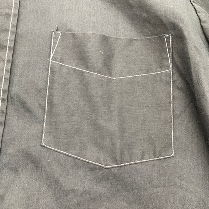 【中古品】【メンズ】 長袖シャツ シンプル ベーシック Tapered Fit BLACK SIZE:M ※汚れあり 145-260912-io-21-fuzh カラー：ブラック 万代Net店