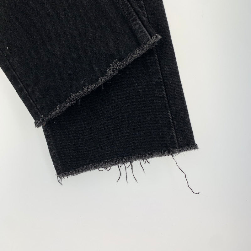 【中古品】【メンズ】 LEVI`S 501 DENIM PANT リーバイス 156-251218-st-13-fuz サイズ：28 カラー：ブラック 万代Net店