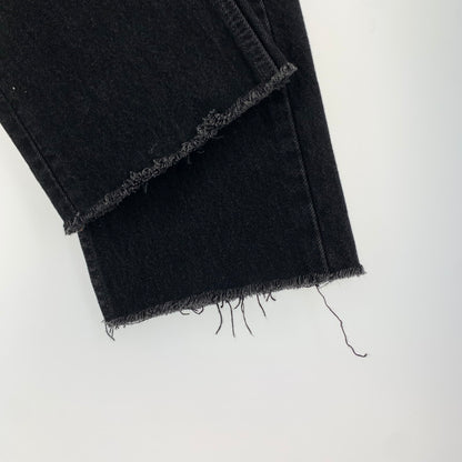 【中古品】【メンズ】 LEVI`S 501 DENIM PANT リーバイス 156-251218-st-13-fuz サイズ：28 カラー：ブラック 万代Net店