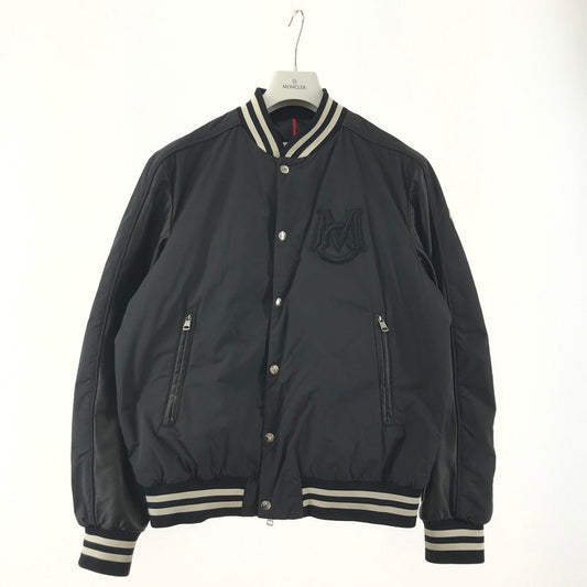 【中古品】【メンズ】 MONCLER モンクレール I10911A00016 54A91 DETIAN GIUBBOTTO ダウンジャケット ナイロン スタジャン ブルゾン 141-251217-mh-01-fuz サイズ：3 カラー：ブラック 万代Net店