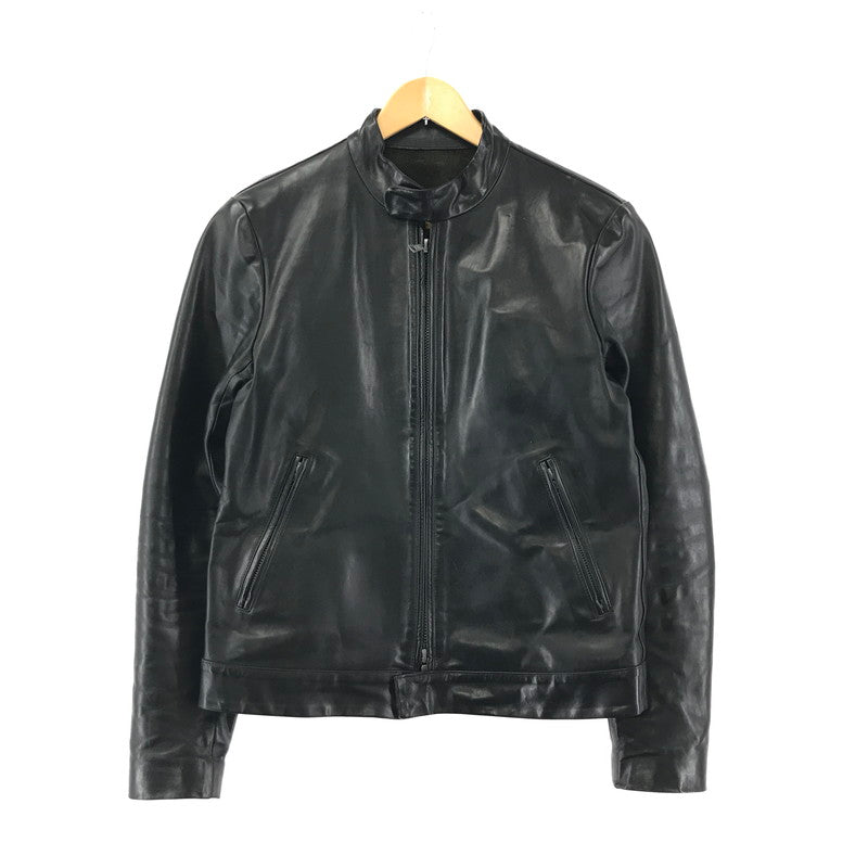 【中古品】【メンズ】 ISAMU KATAYAMA BACKLASH イサムカタヤマ バックラッシュ 1002-08 シングルライダースジャケット レザージャケット 140-251217-mh-02-fuz サイズ：3 万代Net店