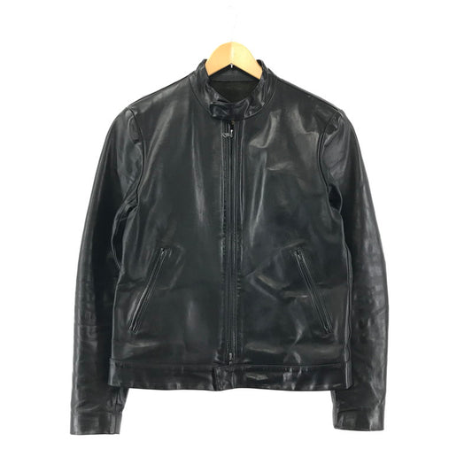 【中古品】【メンズ】 ISAMU KATAYAMA BACKLASH イサムカタヤマ バックラッシュ 1002-08 シングルライダースジャケット レザージャケット 140-251217-mh-02-fuz サイズ：3 万代Net店