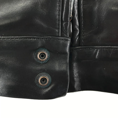 【中古品】【メンズ】 ISAMU KATAYAMA BACKLASH イサムカタヤマ バックラッシュ 1002-08 シングルライダースジャケット レザージャケット 140-251217-mh-02-fuz サイズ：3 万代Net店