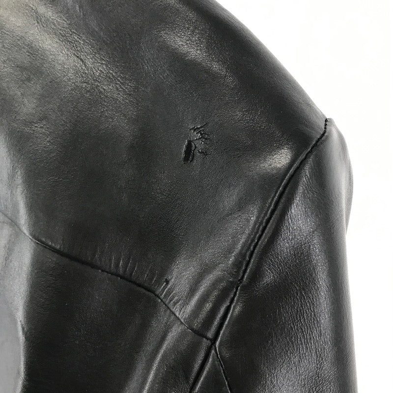 【中古品】【メンズ】 ISAMU KATAYAMA BACKLASH イサムカタヤマ バックラッシュ 1002-08 シングルライダースジャケット レザージャケット 140-251217-mh-02-fuz サイズ：3 万代Net店