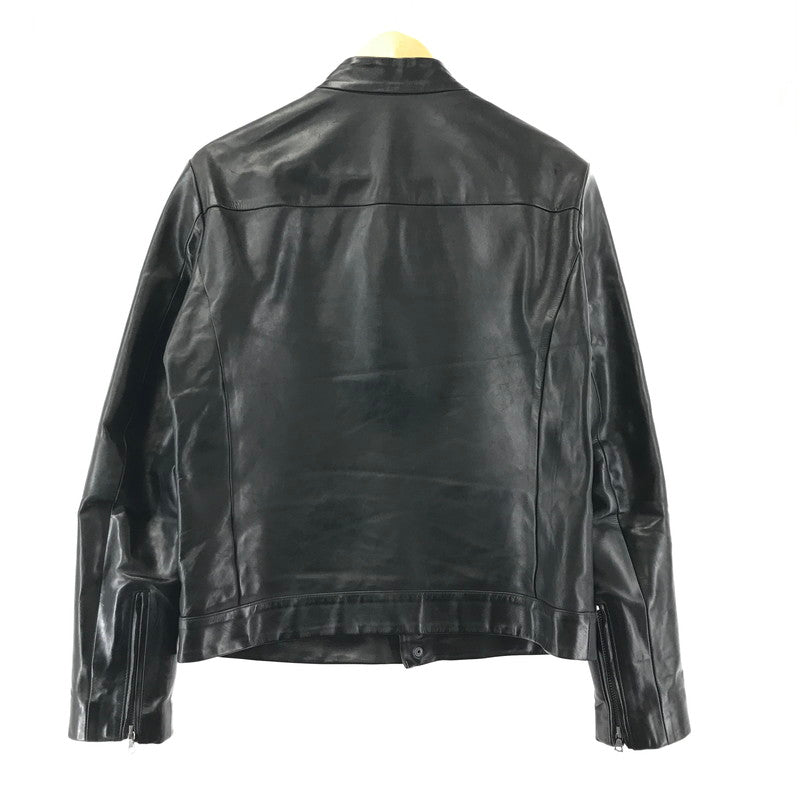 【中古品】【メンズ】 ISAMU KATAYAMA BACKLASH イサムカタヤマ バックラッシュ 1002-08 シングルライダースジャケット レザージャケット 140-251217-mh-02-fuz サイズ：3 万代Net店