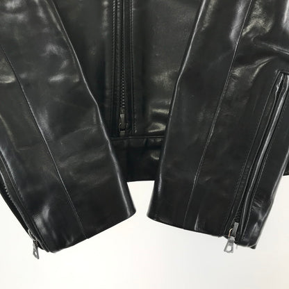 【中古品】【メンズ】 ISAMU KATAYAMA BACKLASH イサムカタヤマ バックラッシュ 1002-08 シングルライダースジャケット レザージャケット 140-251217-mh-02-fuz サイズ：3 万代Net店