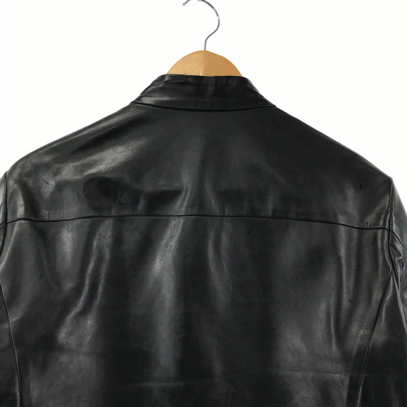 【中古品】【メンズ】 ISAMU KATAYAMA BACKLASH イサムカタヤマ バックラッシュ 1002-08 シングルライダースジャケット レザージャケット 140-251217-mh-02-fuz サイズ：3 万代Net店