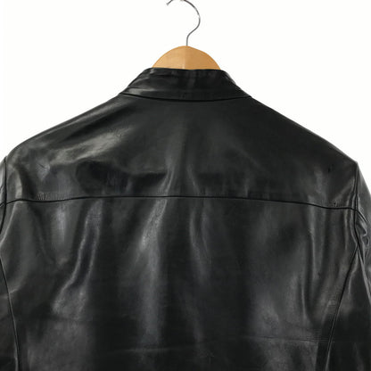 【中古品】【メンズ】 ISAMU KATAYAMA BACKLASH イサムカタヤマ バックラッシュ 1002-08 シングルライダースジャケット レザージャケット 140-251217-mh-02-fuz サイズ：3 万代Net店