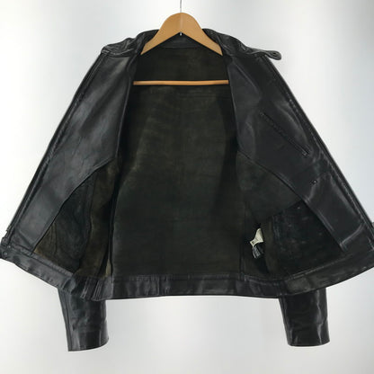 【中古品】【メンズ】 ISAMU KATAYAMA BACKLASH イサムカタヤマ バックラッシュ 1002-08 シングルライダースジャケット レザージャケット 140-251217-mh-02-fuz サイズ：3 万代Net店