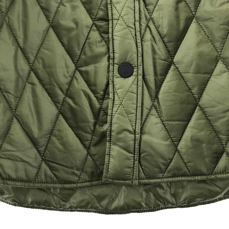 【中古美品】【メンズ】 DSQUARED2 ディースクエアード S71DM0570 QUILTED SHORT SLEEVE SHIRT シャツ ブルゾン 半袖 中綿 レイヤード キルティング ワンポイントロゴ 141-251217-mh-08-fuz サイズ：46 カラー：オリーブ 万代Net店