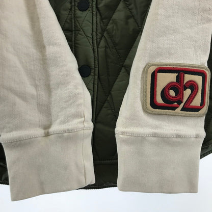 【中古美品】【メンズ】 DSQUARED2 ディースクエアード S71DM0570 QUILTED SHORT SLEEVE SHIRT シャツ ブルゾン 半袖 中綿 レイヤード キルティング ワンポイントロゴ 141-251217-mh-08-fuz サイズ：46 カラー：オリーブ 万代Net店