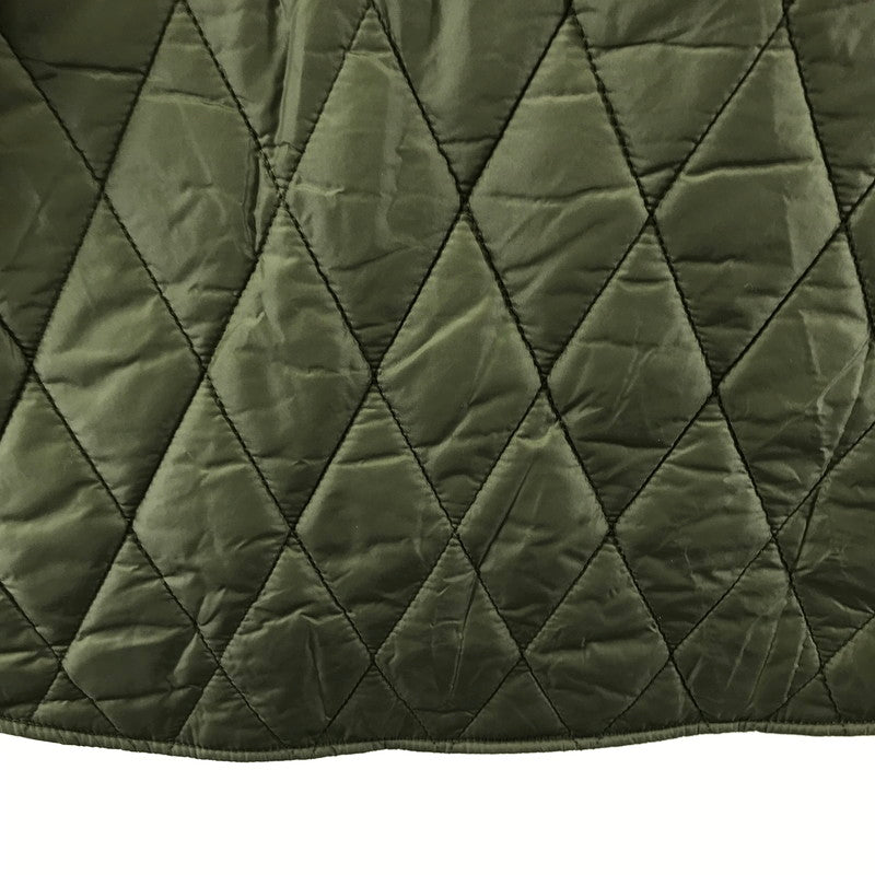 【中古美品】【メンズ】 DSQUARED2 ディースクエアード S71DM0570 QUILTED SHORT SLEEVE SHIRT シャツ ブルゾン 半袖 中綿 レイヤード キルティング ワンポイントロゴ 141-251217-mh-08-fuz サイズ：46 カラー：オリーブ 万代Net店