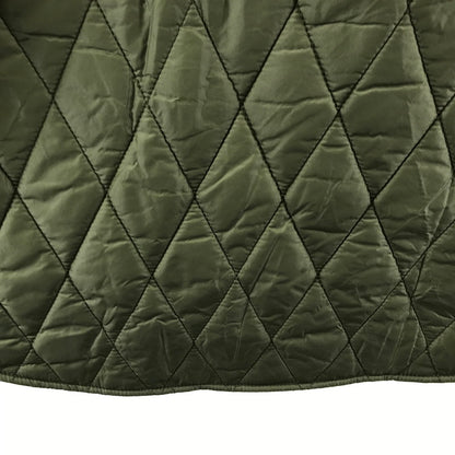 【中古美品】【メンズ】 DSQUARED2 ディースクエアード S71DM0570 QUILTED SHORT SLEEVE SHIRT シャツ ブルゾン 半袖 中綿 レイヤード キルティング ワンポイントロゴ 141-251217-mh-08-fuz サイズ：46 カラー：オリーブ 万代Net店