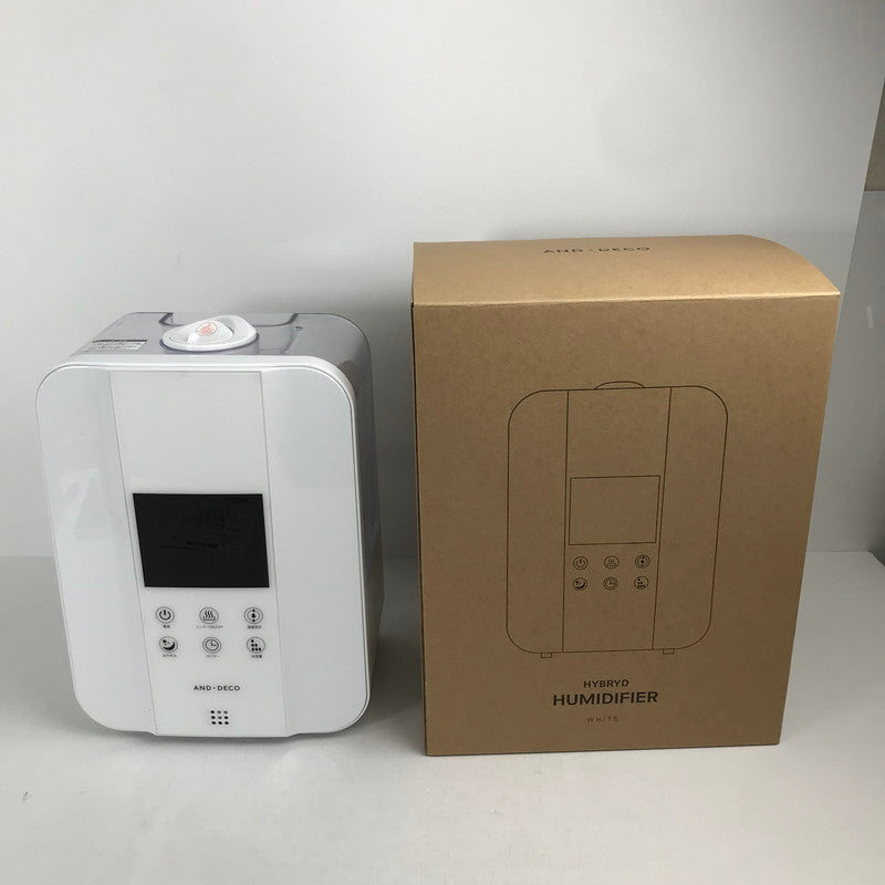 【現状渡し品】 AND・DECO HTJS-007J ハイブリッド加湿器 加湿器 家電 通電確認済 099-260108-io-24-fuz 万代Net店