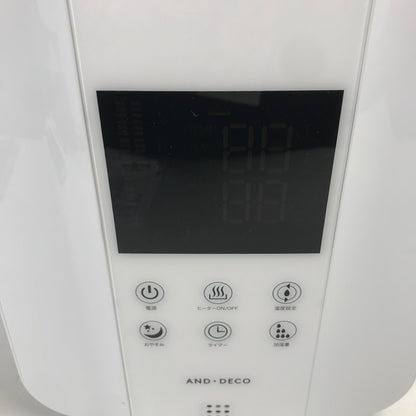 【現状渡し品】 AND・DECO HTJS-007J ハイブリッド加湿器 加湿器 家電 通電確認済 099-260108-io-24-fuz 万代Net店