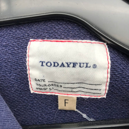 【中古品】【レディース】 TODAYFUL トゥデイフル パーカー SIZE:F NAVY 汚れあり 170-260702-io-05-fuzh 万代Net店