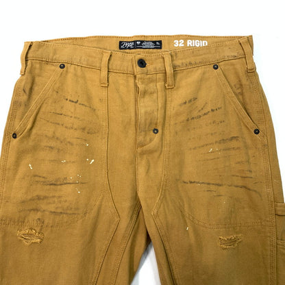 【中古品】【メンズ】 PRPS紫製品 ダメージ加工デニムパンツ ボトムス ブランド 古着 158-251228-gm-26-fuz サイズ：32 カラー：ベージュ ブラウン 万代Net店