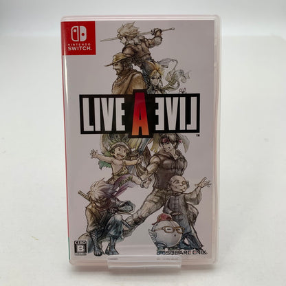 【中古美品】 Nintendo Switch ニンテンドー スイッチ ソフト LIVE A LIVE ライブアライブ [CERO区分_B / 12歳以上対象] 260601-mh-15-fuz 万代Net店