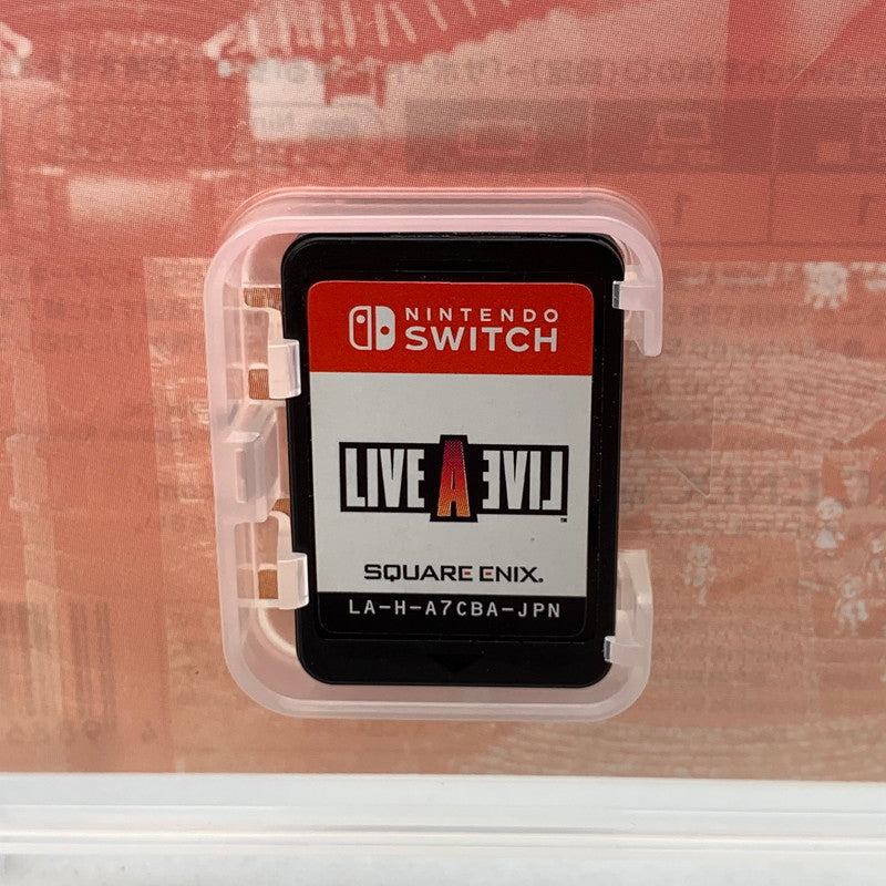 【中古美品】 Nintendo Switch ニンテンドー スイッチ ソフト LIVE A LIVE ライブアライブ [CERO区分_B / 12歳以上対象] 260601-mh-15-fuz 万代Net店