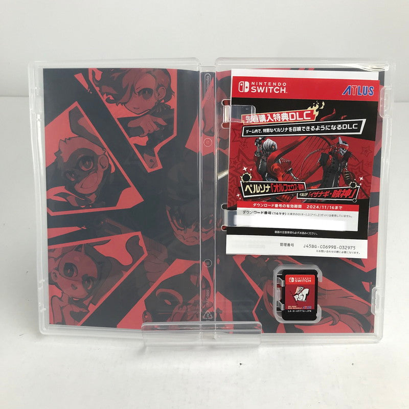 【中古美品】 ペルソナ5 タクティカ Nintendo Switch ニンテンドースイッチ ゲームソフト 動作確認済 [CERO区分_C/ 15歳以上対象] 260611-io-17-fuz 万代Net店