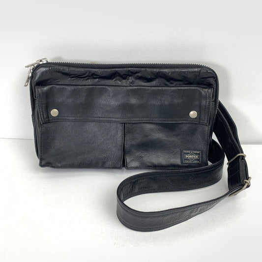 【現状渡し品】【メンズ】 PORTER ポーター FREESTYLE WAIST BAG カバン 188-260319-ky-18-fuzh カラー：ブラック 万代Net店